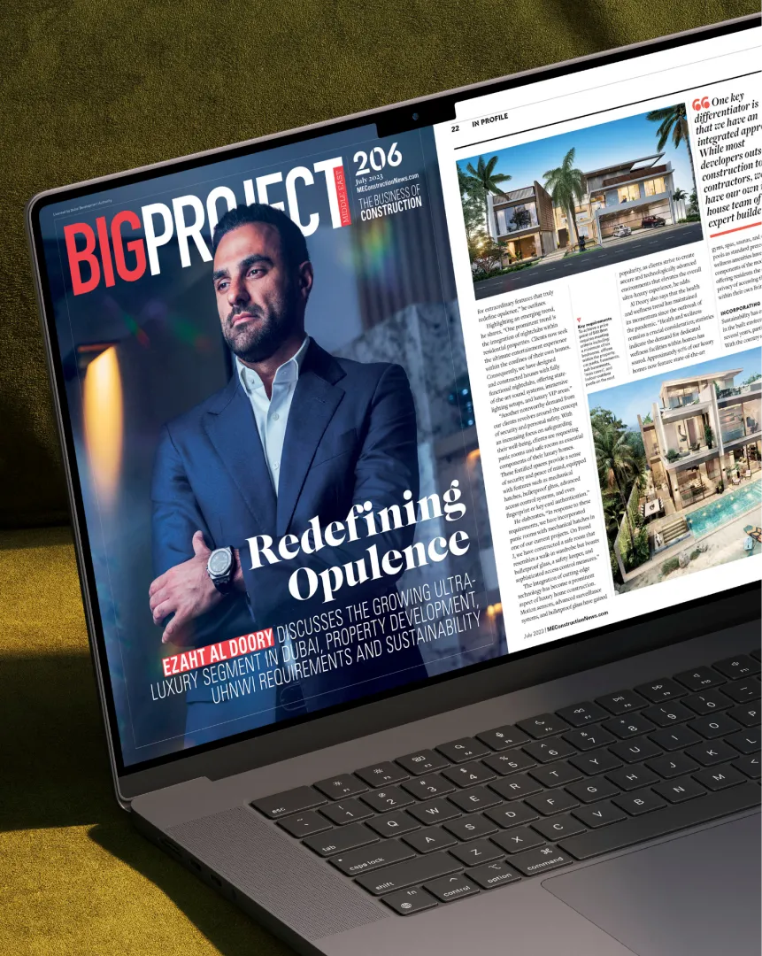 Estilo features in ‘Big Project’ magazine